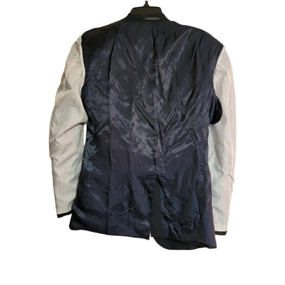 Blazer - Holland and Sherry By Moustache Slim Fit Size 48 Blue Sportcoat Jacket - Picture 8 of 16